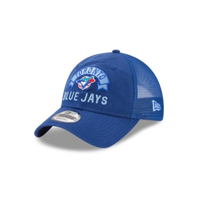 Sapca New Era Toronto Blue Jays MLB Stacked Classic 9TWENTY Adjustable - Albastri